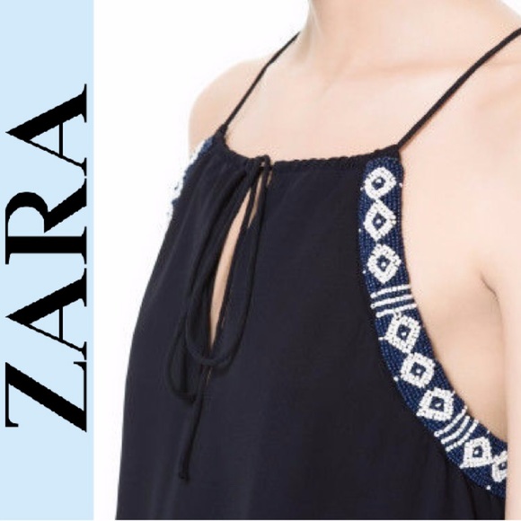navy beaded maxi dress